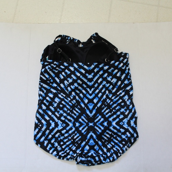 Coastal Blue Swimsuit B079MLCYK5 Size 1X - Picture 2 of 3